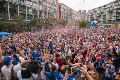 2017 Official Draft Party of the Philadelphia 76ers | Piazza at Schmidt's Commons