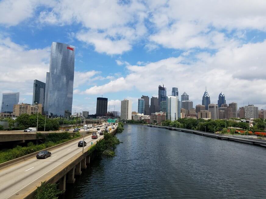 The best places to see the Philadelphia skyline. | Mike Fenn
