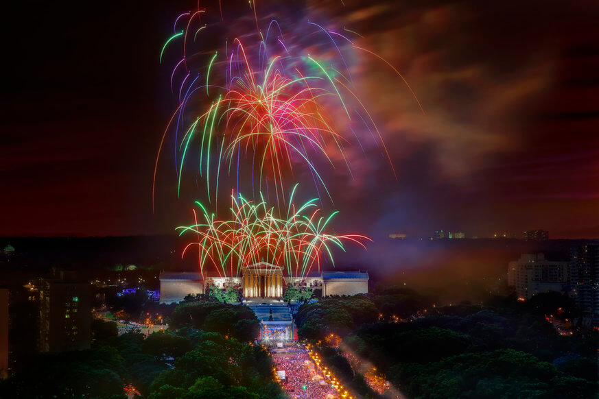 Where to watch the 4th of July fireworks in and around Philadelphia