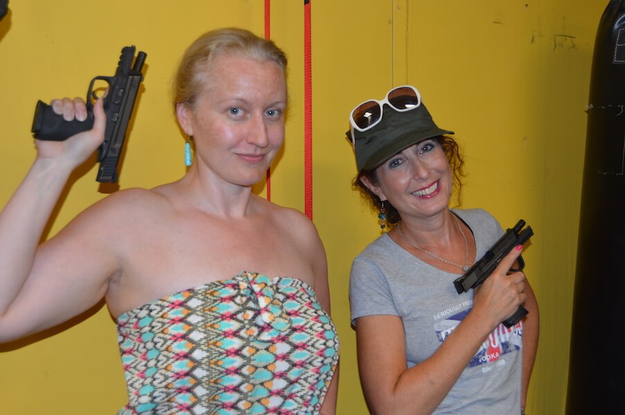 Cassie’s got a gun: Take out your aggression at Philly Gun Range