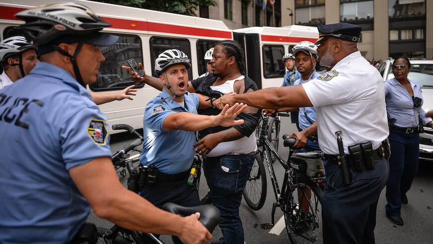 Activists still demand answers in police shooting of black biker