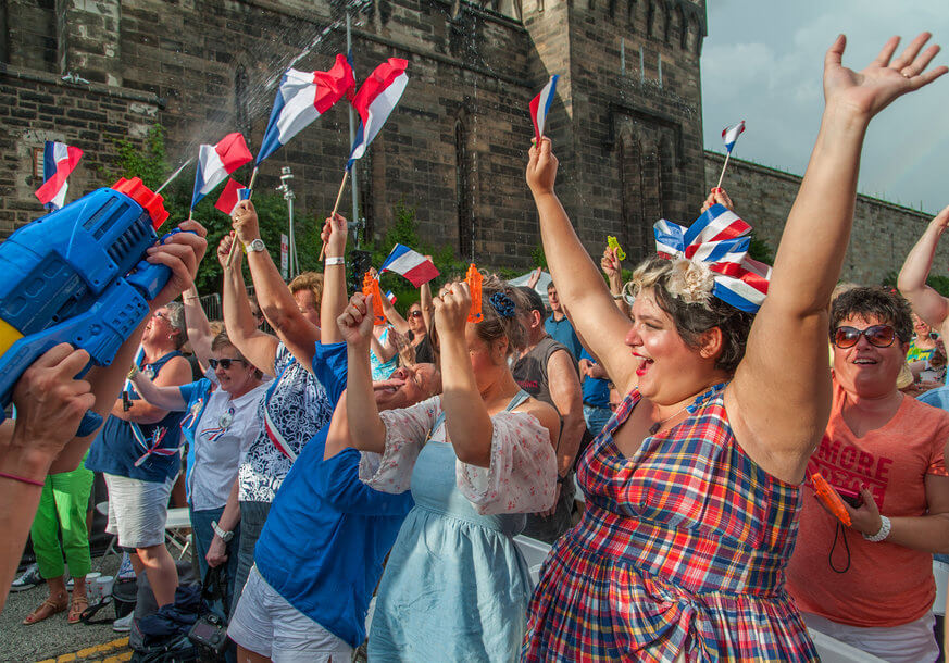Celebrate Bastille Day 2017 at Eastern State Penitentiary. | R. Kennedy for Visit Philadelphia