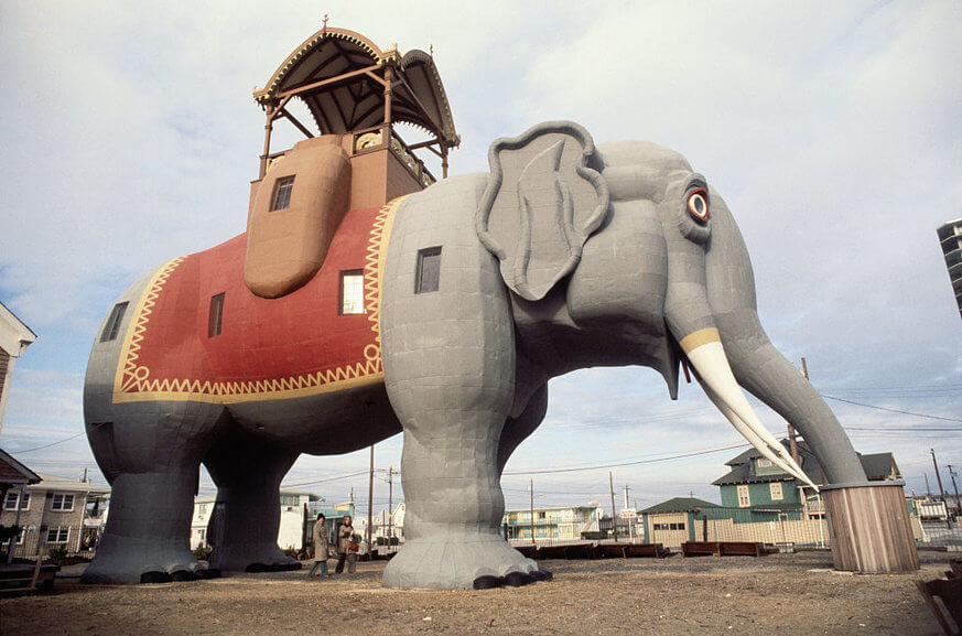 Lucy the Elephant in Margate. | Getty Images