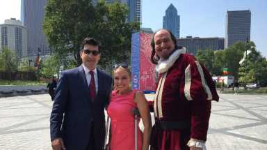 Philadelphia unveils renovated Shakespeare Park on Ben Franklin Parkway
