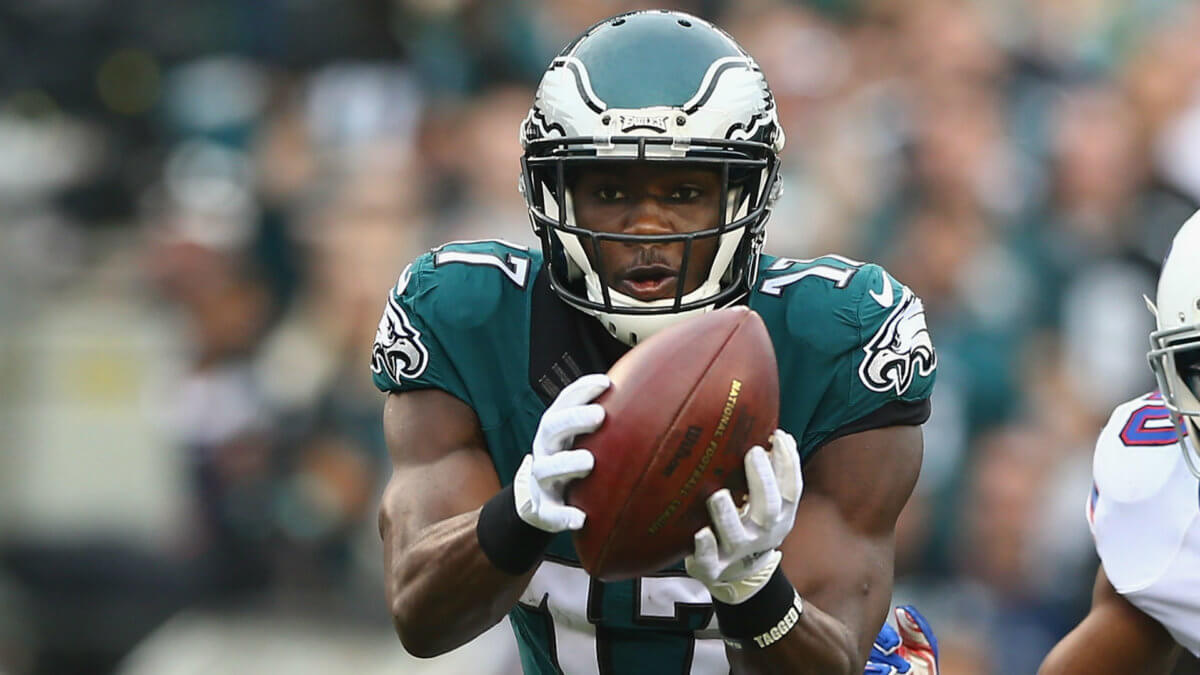 Nelson Agholor dazzles, goes bowling on practice field as confidence level
