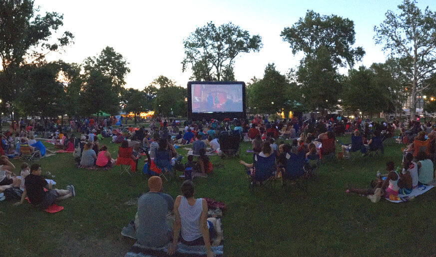 Franklin Square Movie nights are one of the many things you can do in Philly in August 2017. | Provided