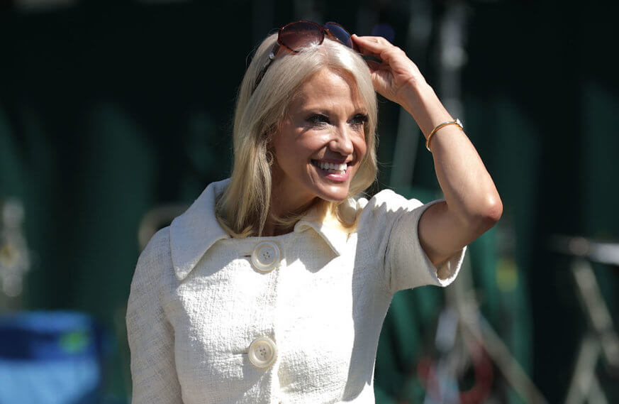 Kellyanne Conway spotted at the shore in Ventnor. | Getty Images