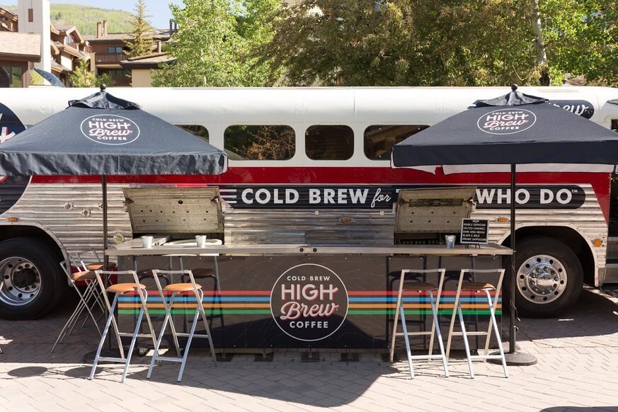 High Brew Coffee is giving out free cans of cold brew in Dilworth Park next week. | Provided
