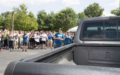 Turn5 remodels truck for teen cancer survivor. | Andre Flewellen