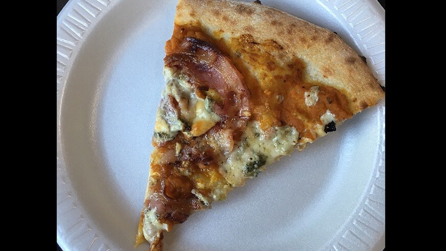 Try the pumpkin pizza at Mattei Family Pizza in October. | Jennifer Logue