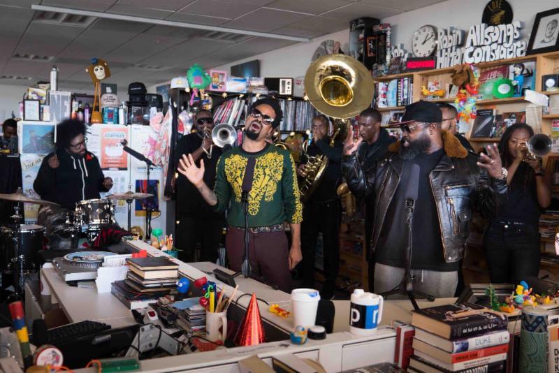 The Roots debut Tiny Desk Concert for NPR. | Provided