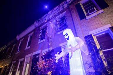 Halloween decorations in South Philly will blow your mind
