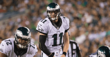 Carson Wentz is Eagles leading rusher, most frequently hit QB in NFL