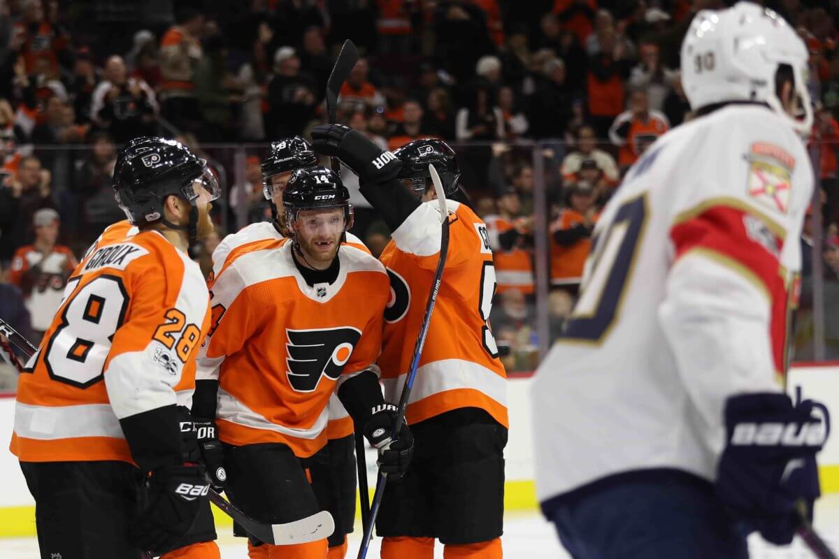 Flyers’ Sean Couturier picking up where he left off last year
