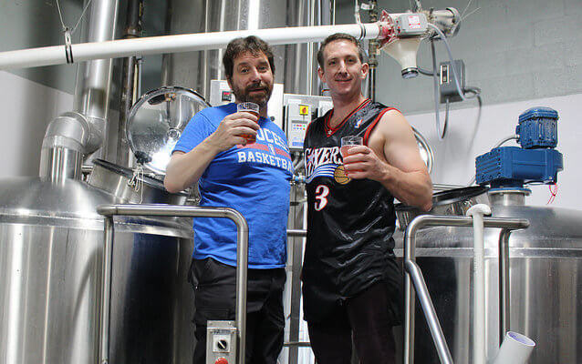There's a new Sixers-inspired beer at Misconduct Tavern and Conshohocken Brewery. | Provided