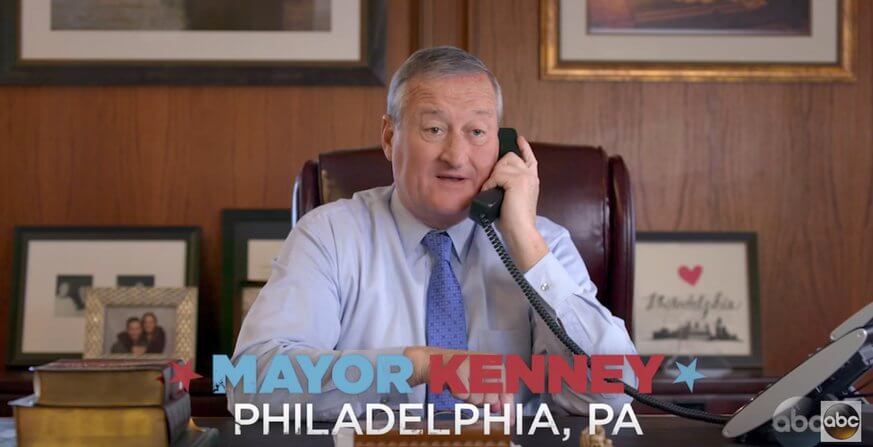 Mayor Kenney stars in promo trailers for The Mayor on ABC. | ABC