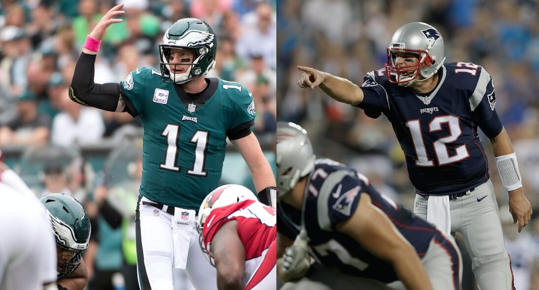 Is Carson Wentz better than Tom Brady right now?