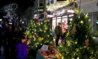 Ardmore comes alive with the spirit of the holiday season for Cricket Cringle 2017. | Provided