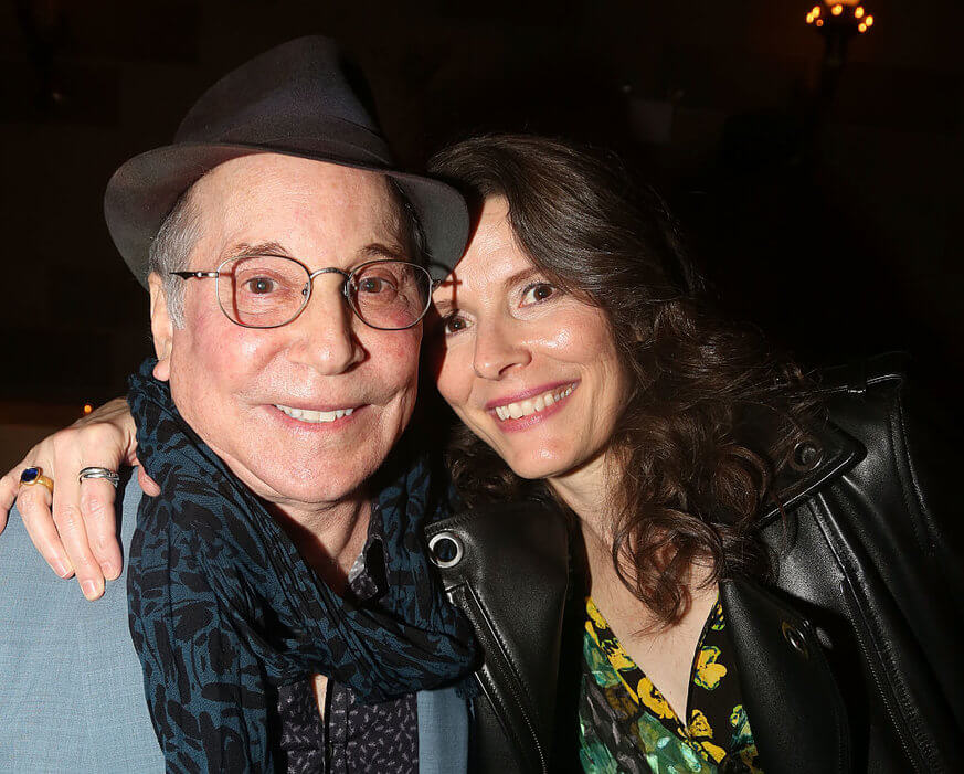 Paul Simon and his wife Edie Brickell were spotted at Barclay Prime over the weekend. | Getty Images