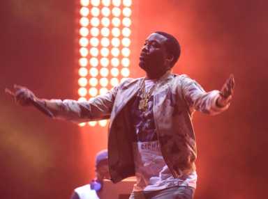 Thousands of Meek Mill fans sign petition to disbar judge who sentenced him to two to four years in prison. | Getty Images