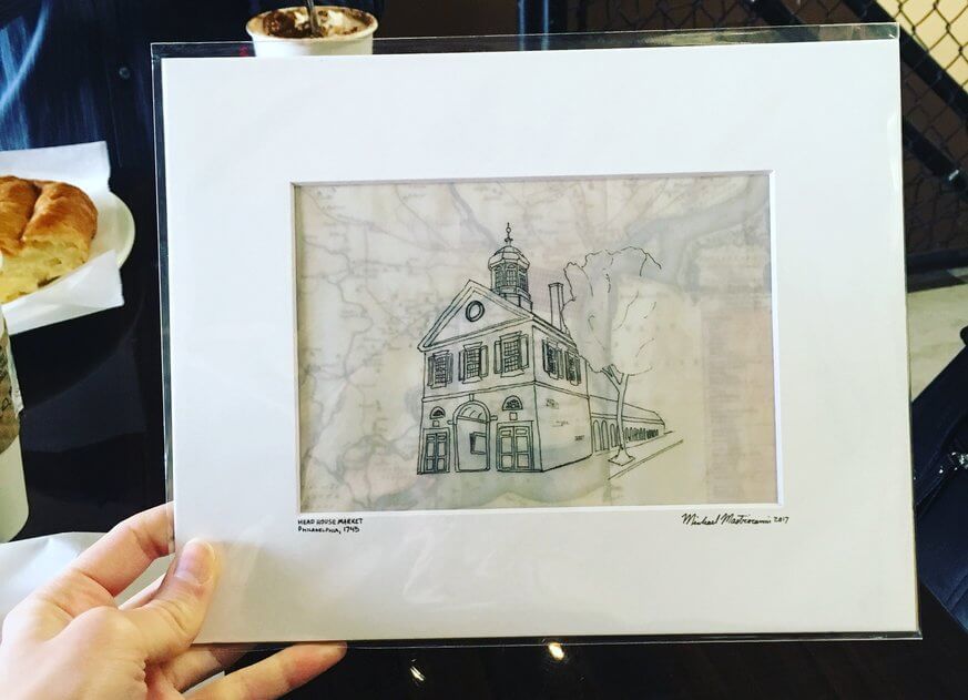 City Line Drawings has the perfect gifts for the Philly art lover in your life. | Provided