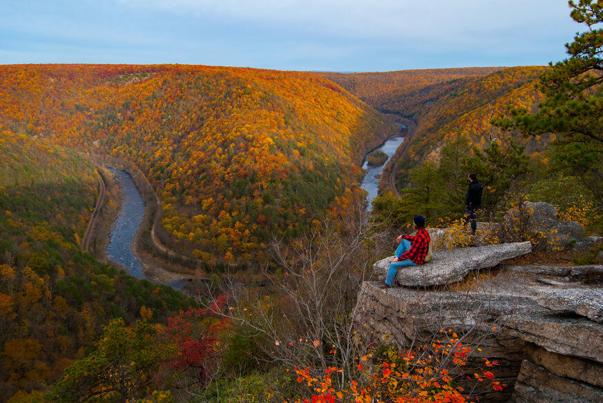 Take in stunning views at Leigh Gorge State Park.  | Jerry Reardon