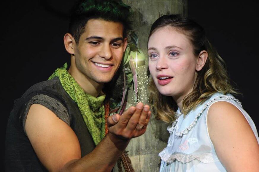 Jo Vito Ramirez stars as Peter and Emilie Krause stars as Wendy. | Rebecca Cureton