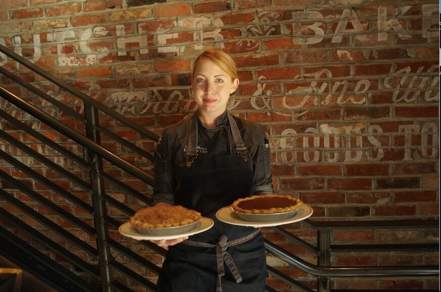 Chef Caitlin Mateo gears up for Month of 1000 Pies at Red Owl Tavern. | Provided