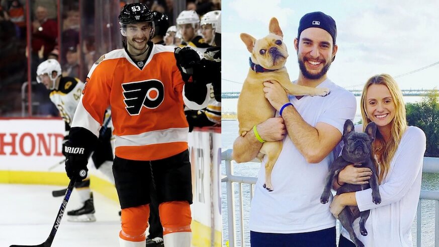 Flyer Shayne Gostisbehere announces Ghost Bear Foundation at PSPCA ‘Yappy
