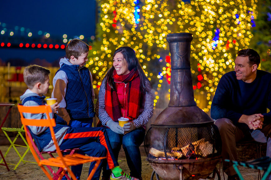 Blue Cross RiverRink Winterfest has something for everyone in the family this holiday season. | J. Fusco for Visit Philadelphia