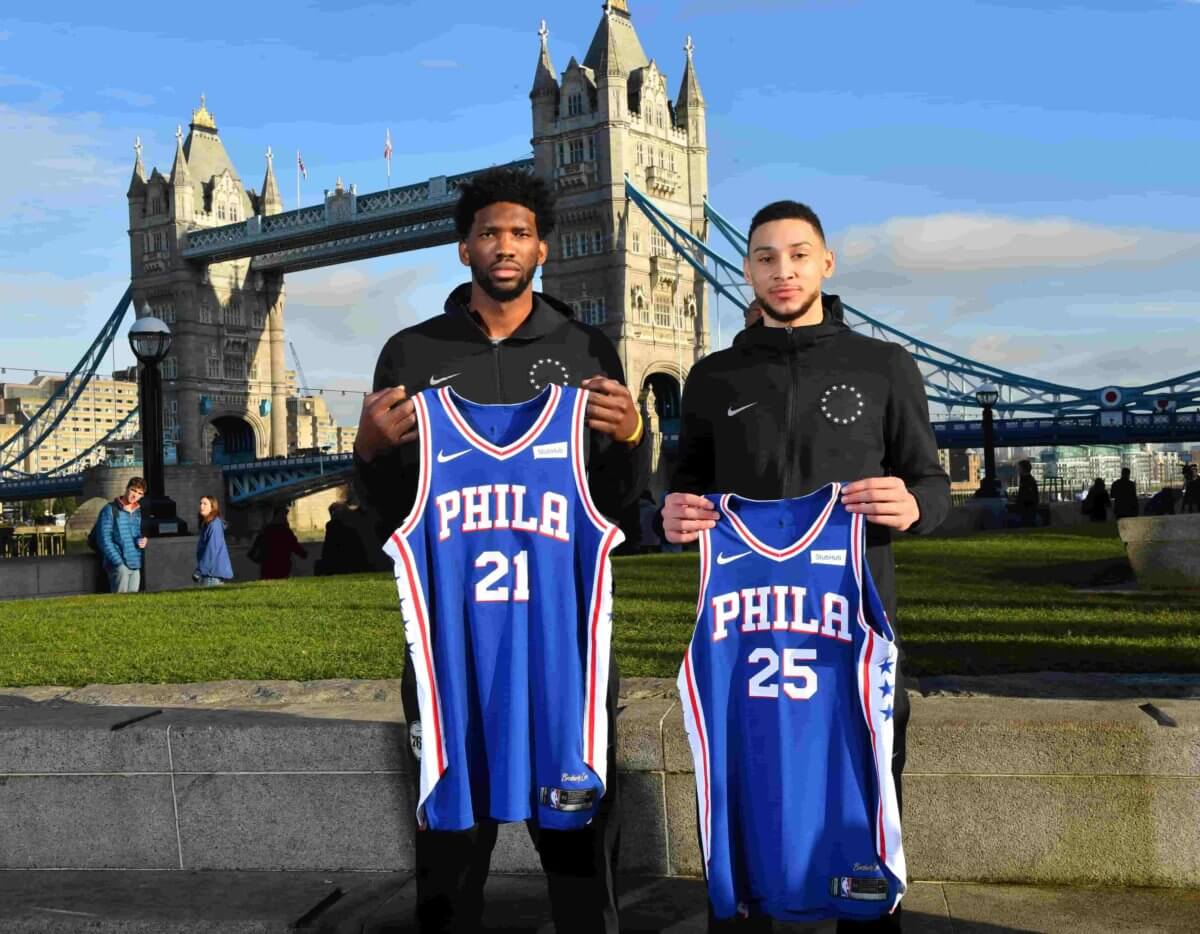For international Sixers, London trip is a homecoming of sorts