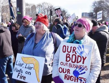 Did you attend the 2018 Women's March on Philadelphia? | HughE Dillon