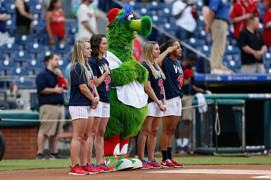 Phillies Ballgirls tryouts for 2018 are this week. | Getty Images