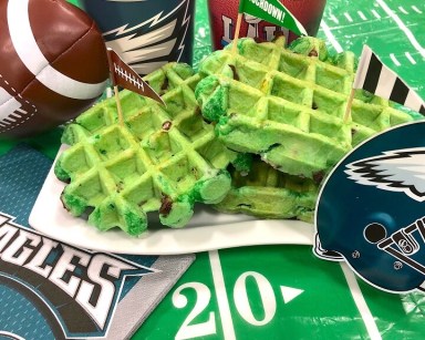 Waffatopia has a special #FlyEaglesFly waffle for the Super Bowl. | Provided