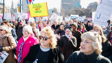 2nd annual Women’s March draws thousands as anti-Trump backlash continues