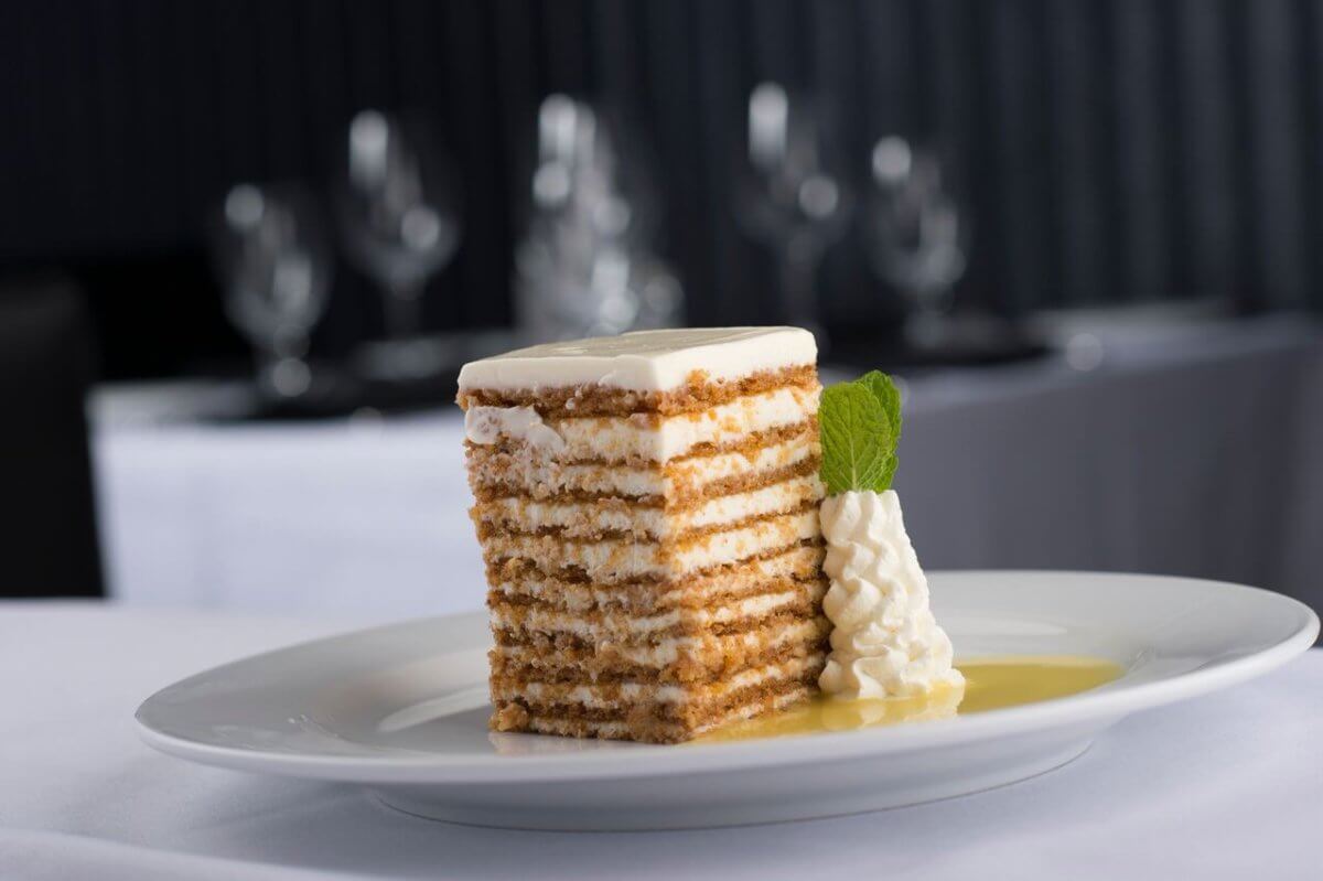 Enjoy Ocean Prime's signature Ten Layer Carrot Cake and give back at the same time. | Provided