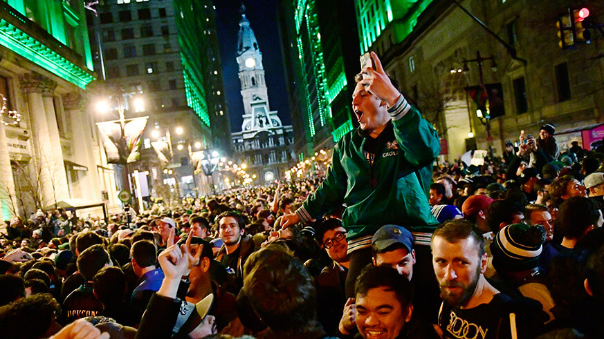 After Trump cancellation, fans call for Eagles rally at City Hall