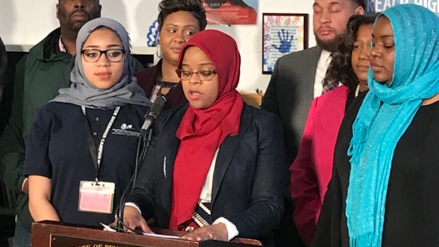 Philly hoops player benched over hijab wants rules changed