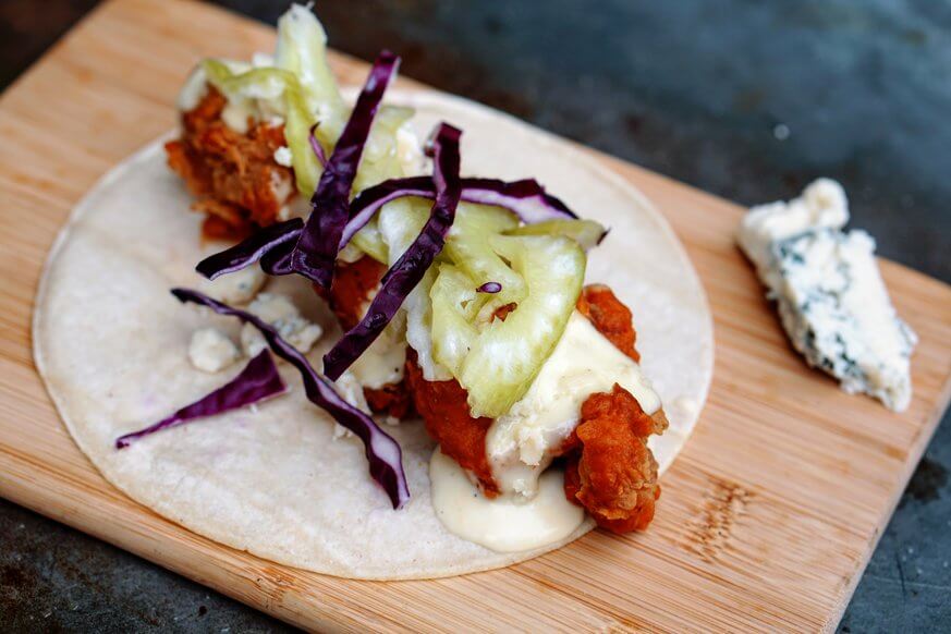 Enjoy a free buffalo fried chicken taco at Revolution Taco tomorrow. | Provided
