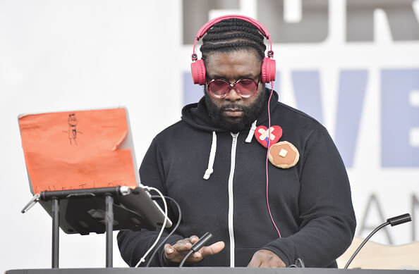 Questlove performs a dj set at March for Our Lives in Los Angeles. | Getty Images