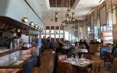 The Walnut Street Cafe has an extensive lunch menu with a view of the Schuylkill River. | Jennifer Logue