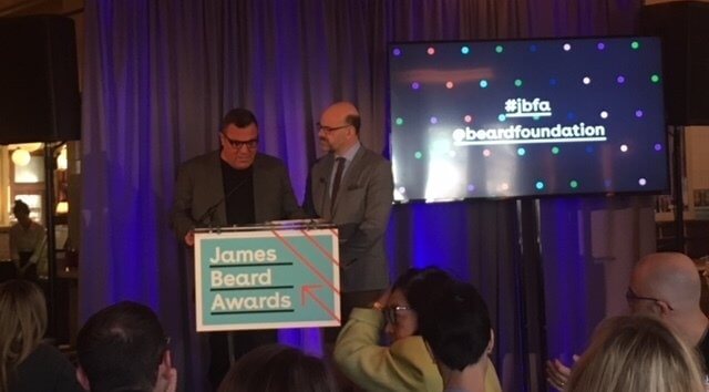 Stephen Starr helped announce nominees at Parc for the 2018 James Beard Foundation Awards. | Jennifer Logue