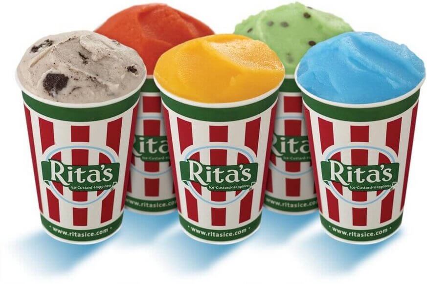 When is free water ice day at Rita's Water Ice for 2018? | Courtesy of Rita's Italian Ice