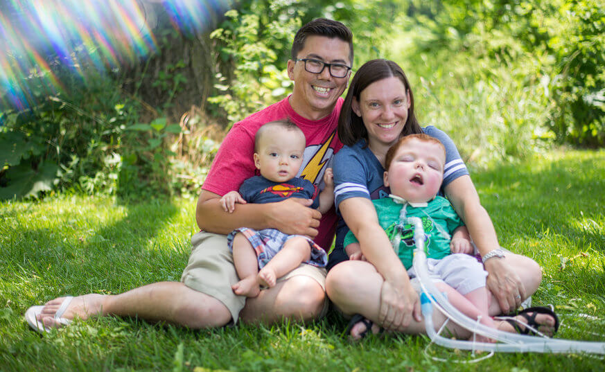 Fred's Footsteps provides financial assistance to families with sick children. | Provided