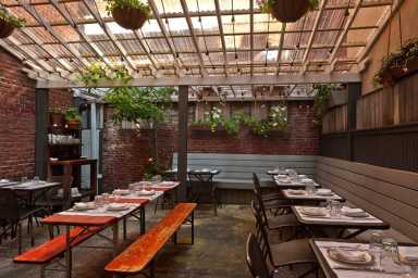 Little Nonna's opens up their outdoor garden for spring. | Jason Varney