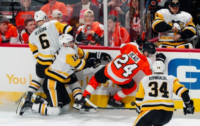 Flyers continue scoring struggles in Game 4, Penguins take commanding lead