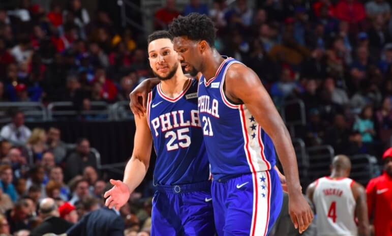 Sixers’ Ben Simmons, Joel Embiid already playing like legends