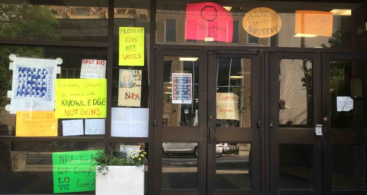 Republicans bash Philly school’s anti-gun violence poster display