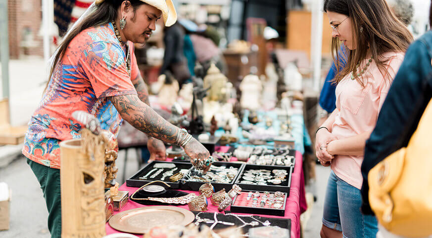This weekend is perfect for antique shopping. | Haley Richter