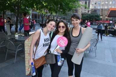 Did you attend the Global Wellness Day 2018 pop-up event in Philly? | HughE Dillon
